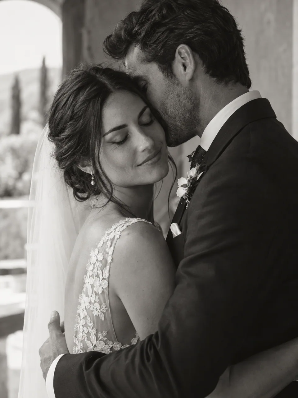 Fotografía ilustrativa de una boda · Luz de Septiembre